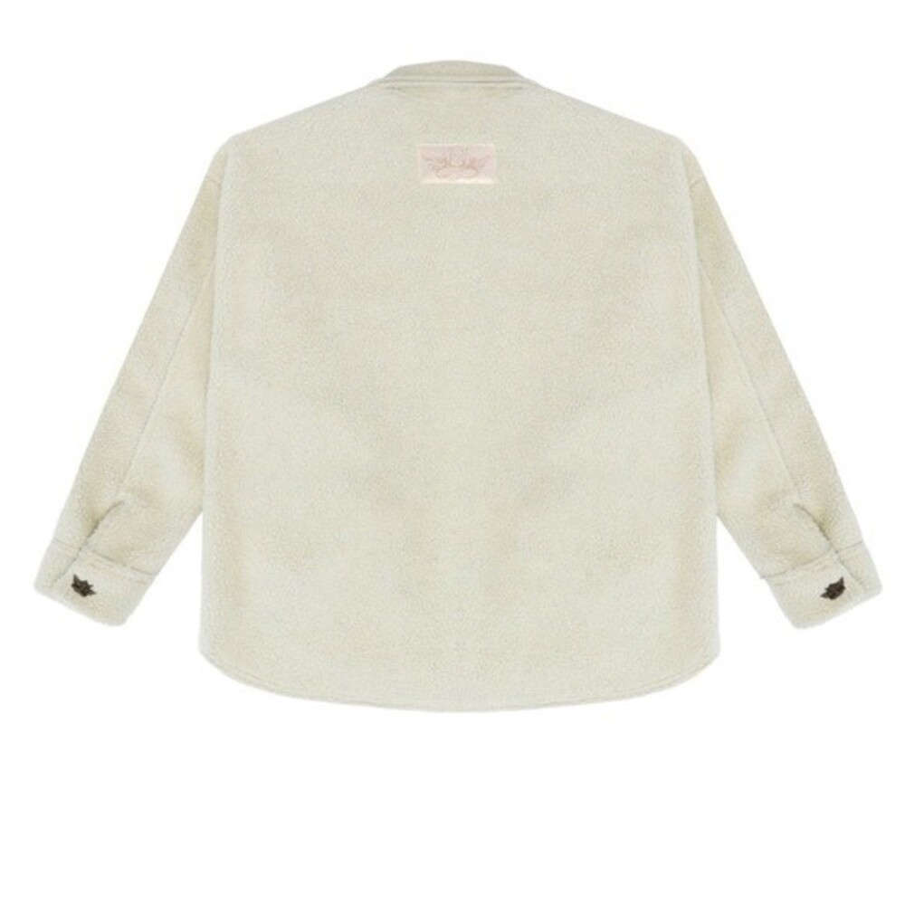 Ariel X Boys Lie OUTERWEAR Wrapped In Your Lies Sherpa Button Jacket - Picture 5 of 5